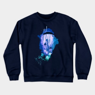 Glowing Mushrooms Crewneck Sweatshirt